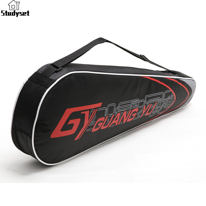 Studyset IN stock Badminton Bag Wear-resistant Rackets 800D Waterproof Nylon Shoulder Bag Men Women Badminton Racket Bag ราคา 146 บาท*ส่งฟรี