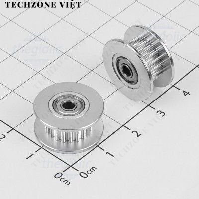 Ròng Rọc, Puly 2GT20 20 Răng Rãnh 6.5mm Trục 3mm Điện Tử Tín Phát