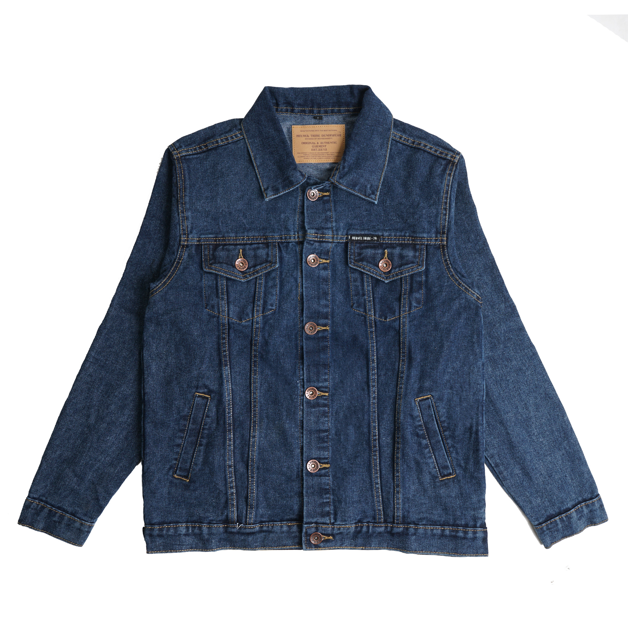 Jual Dark Blue Jean Jacket Terbaru 
