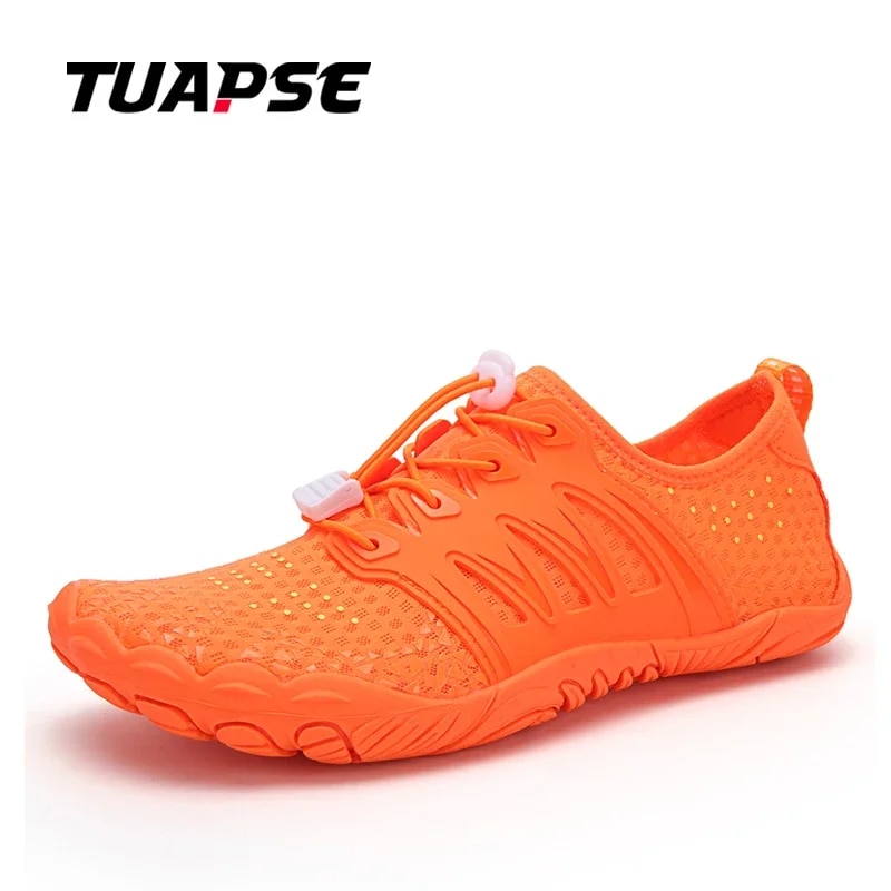 TUAPSE Barefoot Shoes Men Non-Slip Aqua Shoes Beach Sneakers Breathable
