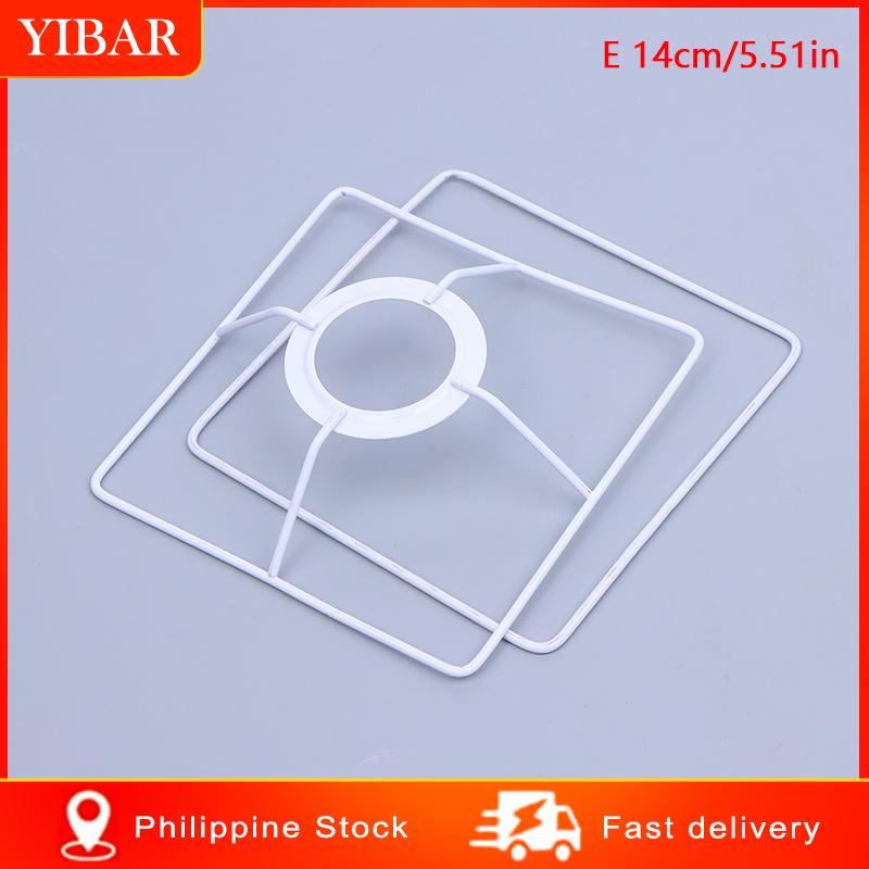 【YIBAR】 1Set Cylinder Vintage Lampshade Lamp Iron Lamp Frame Shade Accessories For E27 Lamp Socket Chandelier