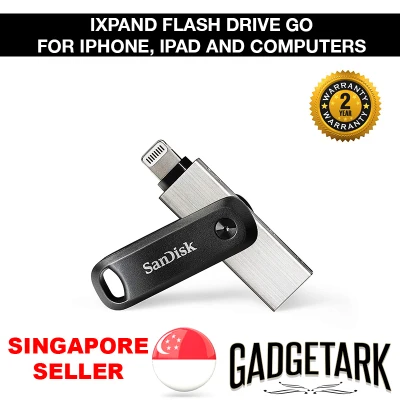 SanDisk 64GB I 128GB I 256GB iXpand Flash Drive Go for iPhone and iPad - SDIX60N