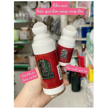 Lăn lăn khử mùi ngựa top country hương nước hoa 100ml thái lan