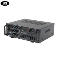 High Power Home Amplifier Digital Display Bluetooth Amplifier Car Outdoor Dual-use Amplifier