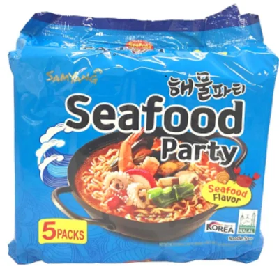 [BUNDLE OF 2] Samyang Seafood Noodle 125g x 5s (03007)