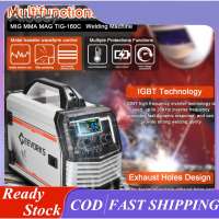 Aibecy Mulcort Multifunctional 4in1 MIG MMA MAG 160C Welder Portable Electric Welding Machine 140A Large Current with LCD Display IGBT Inverter Technology for CO2 MIG MAG Welding