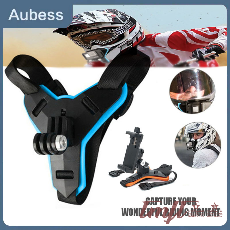 [TMFT] Mũ bảo hiểm xe máy dây buộc núi chủ với clip Điện thoại tương thích cho Gopro Hero 5/6/7/8 Camera thể thao hành động bao kín mặt chủ
