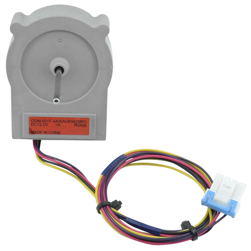 EAU63923601 Refrigerator Condenser Fan Motor for Refrigerator Replace LFXS26596S PS12383669 EAP12383669 DC 12V