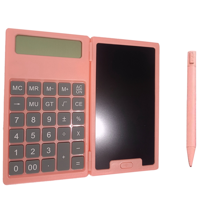 School Season Scientific Calculator Folding Tablet Business Portable Calculator LCD Tablet