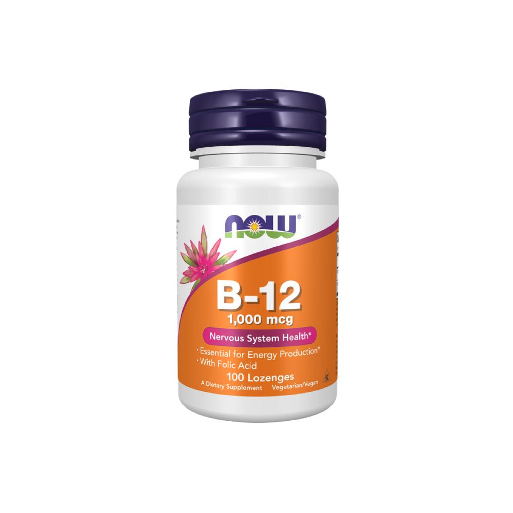 Now B-12 1000mcg Nervous System Health - Bổ Sung Vitamin B-12Tăng Cường Sức Khỏe Thần Kinh