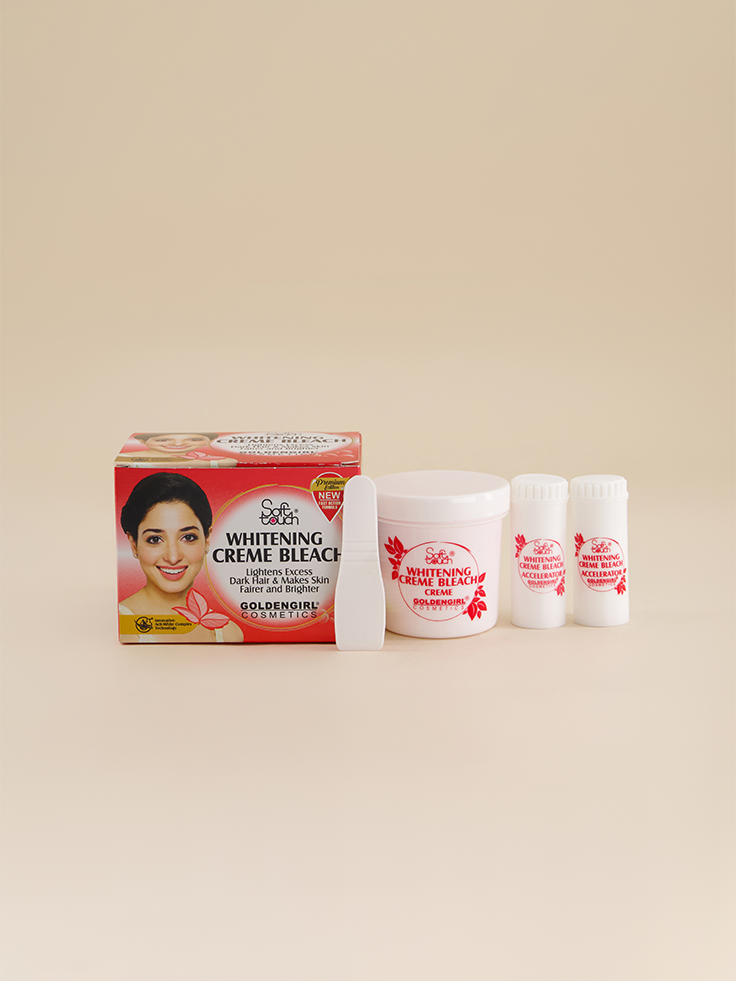 Soft Touch Glowing Creme Bleach Salon | Body Moisturising Care | 115ml