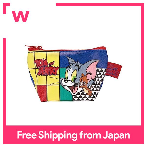 Skater Triangle Mini Pouch Small Pouch with Gusset Tom & Jerry TOON ZTP1-A