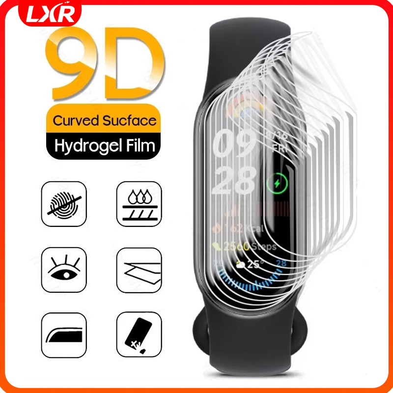 ภาพยนตร์ for Mi Band 9 กระจกนิรภัย / ไฮโดรเจล TPU Soft Screen Protection Film อุปกรณ์เสริม for Xiaomi Mi Band 9 NFC ราคา 16 บาท*ส่งฟรี