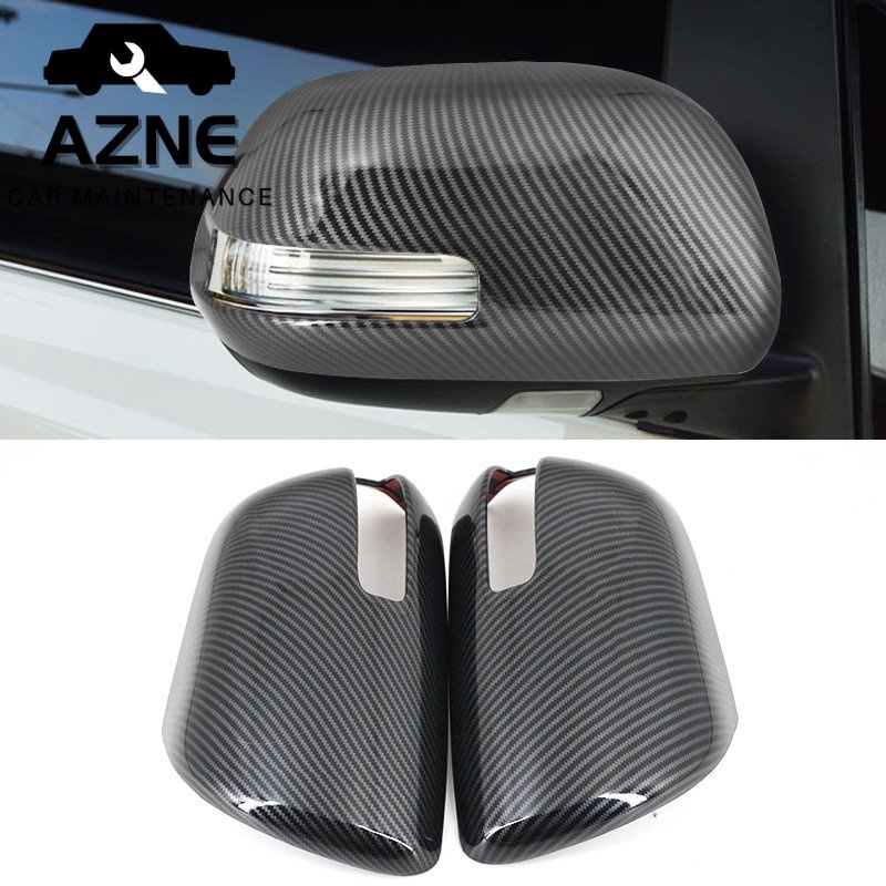 TOYOTA HILUX VIGO 2008-2015 Car Side Mirror Cover,VIGO Carbon Fiber Pattern Rearview Mirror Cover Trim ราคา 642 บาท*ส่งฟรี