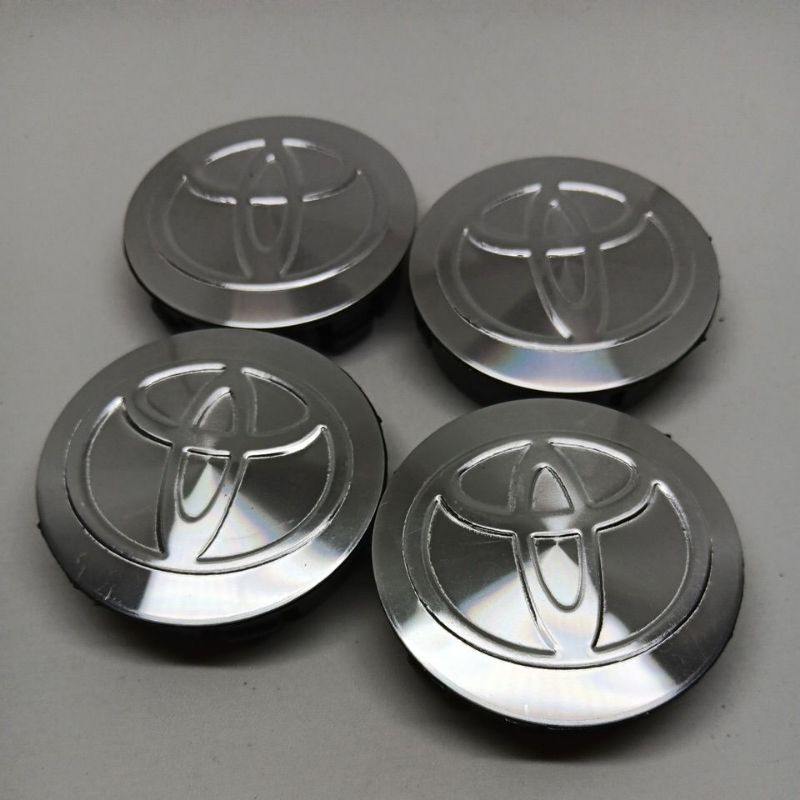 dop roda tutup as roda velg kijang krista diameter 6cm harga 4pcs Harga 90,000 rupiah*Gratis Ongkir