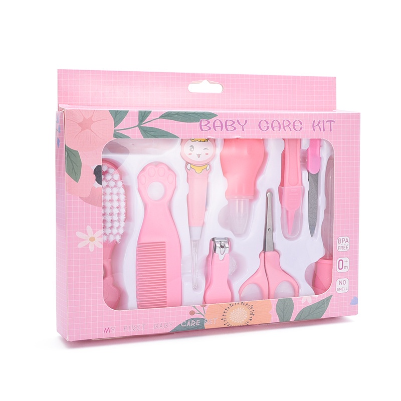 10 in 1 Baby Care Kit Set Newborn Baby Grooming Set / Kit penjagaan bayi 10 dalam 1 Kit dandanan bayi baru lahir