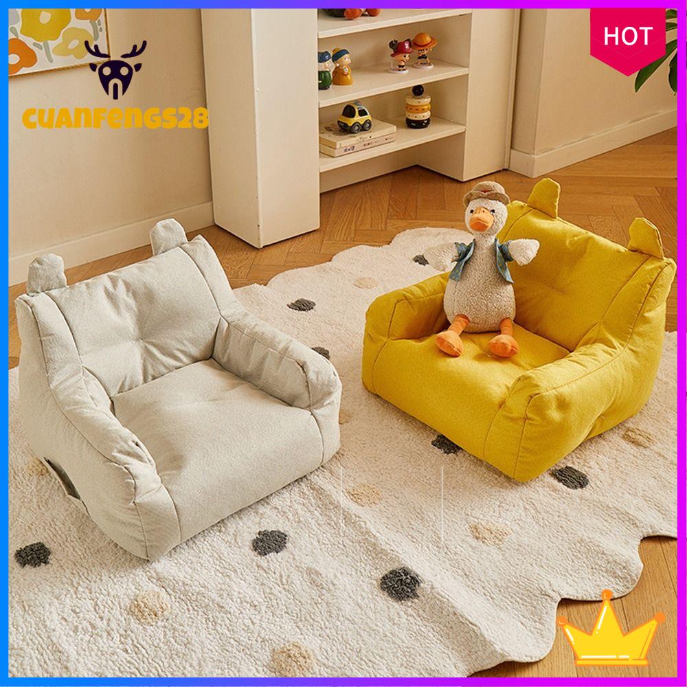 CUANFENGS28 Kích thước nhỏ Ghế Sofa Nhỏ Nhiều màu sắc Đa chức năng Ghế Sofa Lười Đọc Sách Cho Bé Đơn giản hiện đại Nghệ thuật vải Ghế Sofa Trẻ Em Búp bê