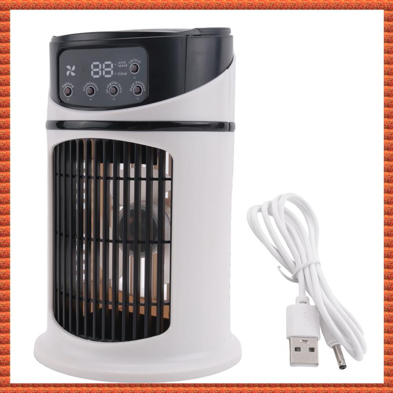 G9Portable Air Conditioner Home Mini Air Cooler Portable Air Conditioner for Office 6 Gears Wind