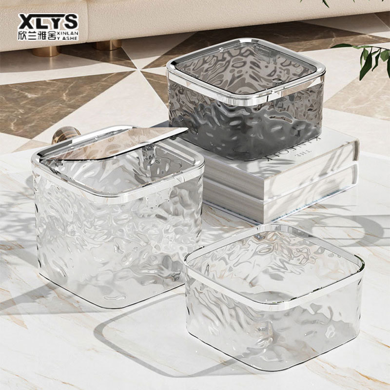 garbage can Press trash can Dormitory office desktop trash can ราคา  148 บาท*ส่งฟรี