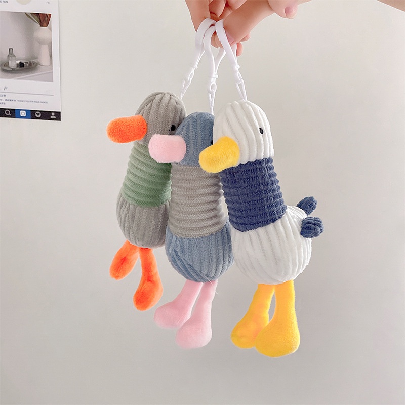 Nóng bán Phụ kiện thời trang móc chìa khóa vịt sang trọng dễ thương