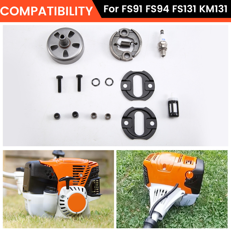 For FS91 FS94 FS131 KM131 Clutch Replacement Kit- Clutch Assembly 41491602000