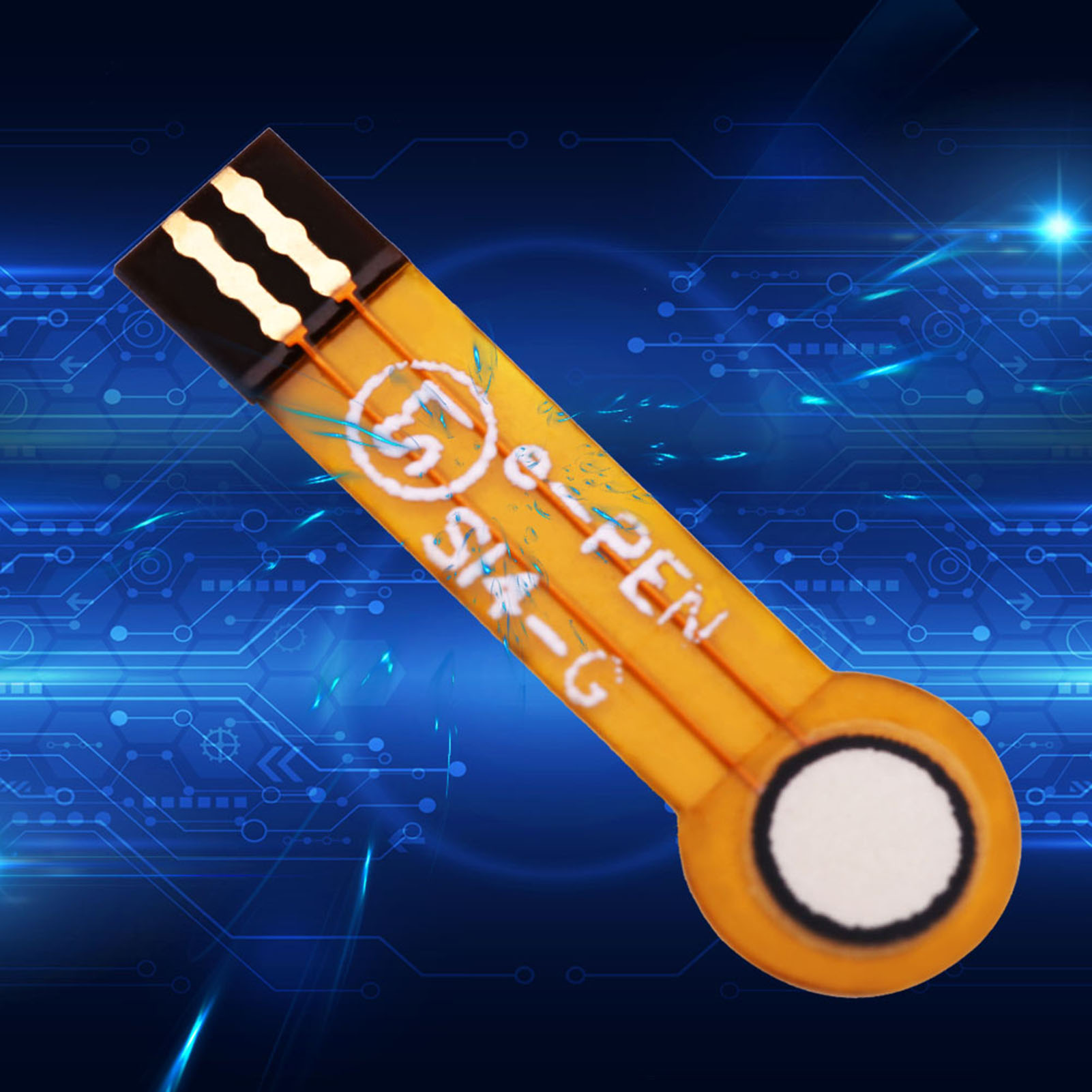 Màng mỏng Cảm Biến Áp Lực Cảm Biến Lực Chính Xác Cao 0-200g Kháng-Loại Lực Nhạy Cảm Điện Trở Cảm Biến Lực miếng lót