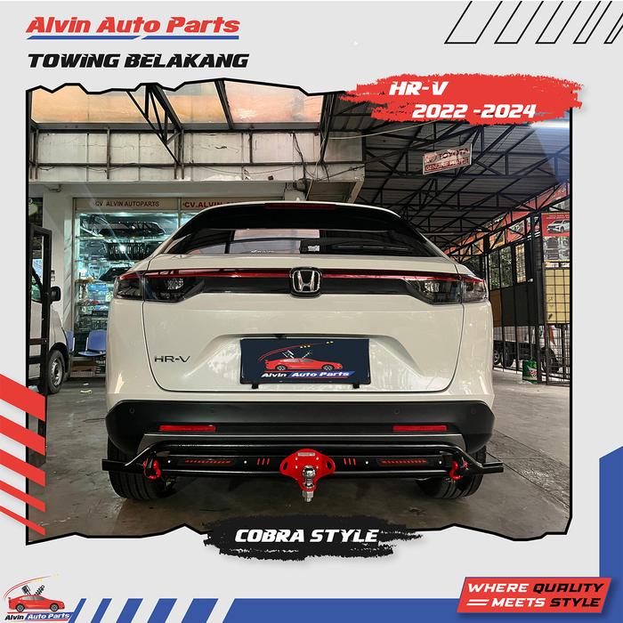 TOWING HRV 2022 COBRA STYLE - SEVENCODE - ForUs Mart Harga 1,700,000 rupiah*Gratis Ongkir