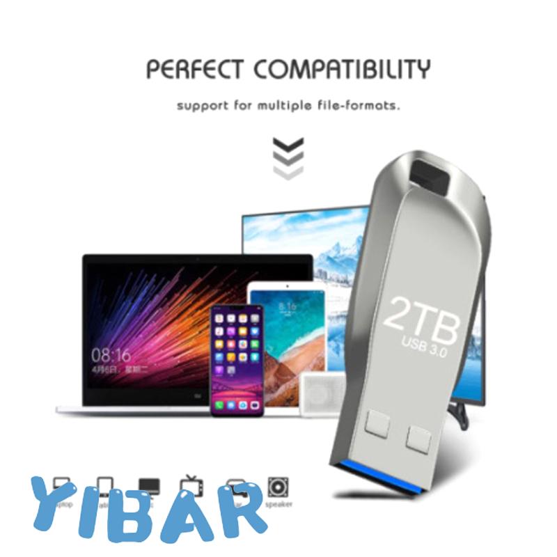 2TB แฟลชไดรฟ์โลหะ USB 3.0 PEN Drive 2TB USB แฟลชไดรฟ์1TB ความเร็วสูง USB กันน้ำ USB Flash Disk อะแดปเตอร์ TYPE-C อัพเกรดใหม่ ราคา 86 บาท*ส่งฟรี