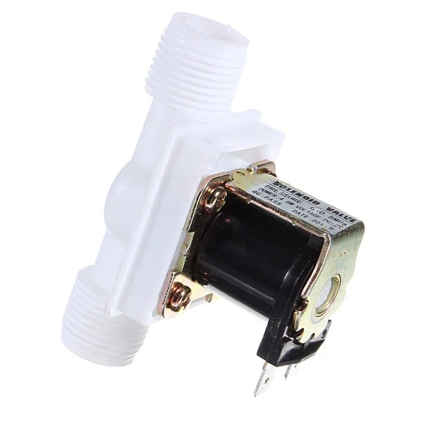 Không có lợi nhuận Giá thấp nhất 1/2 "DC 12V thường đóng điện từ van N/C đầu vào không khí nước công tắc dòng chảy 1/2 inch van