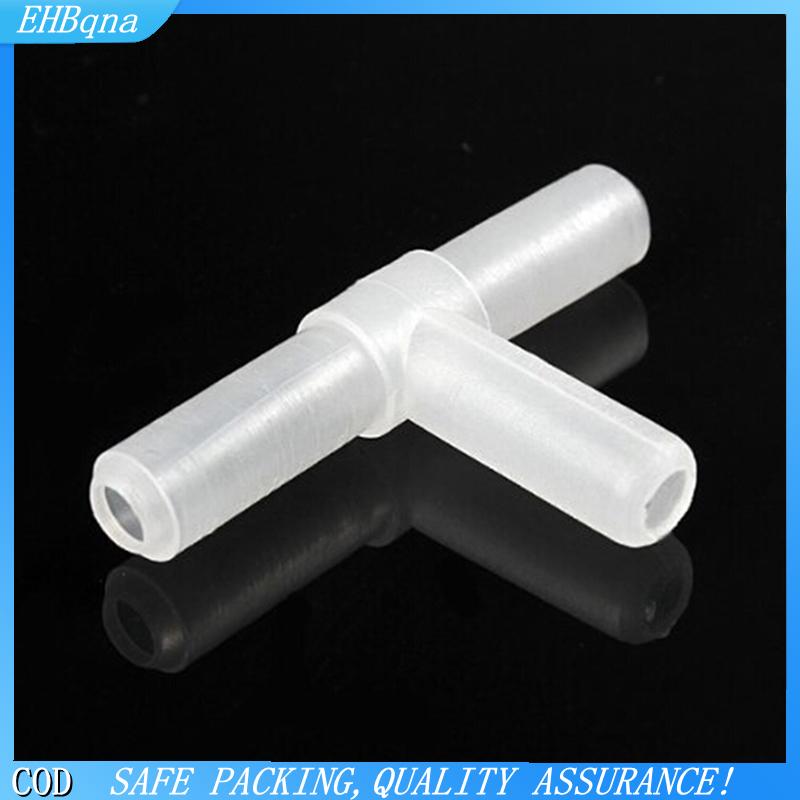 COD 10 pcsplastic TEE của/"T" 3-Way Aquarium Air Pump dòng ống khớp nối kết nối