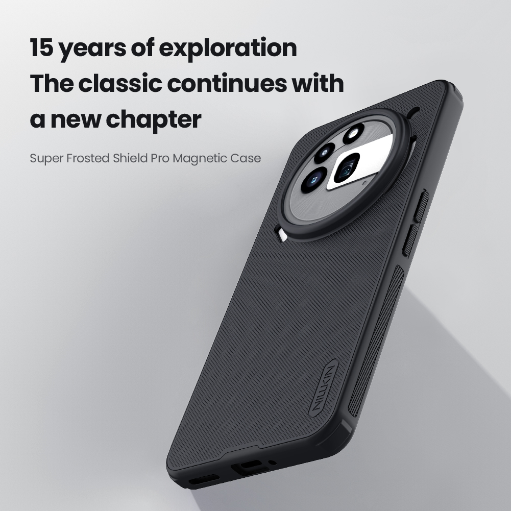 Nillkin Cứng PC + TPU MagSafe Ốp Lưng Cho  Nothing Phone (3a) Pro Ốp Lưng Bảo Vệ Cứng PC + TPU Mờ Sa