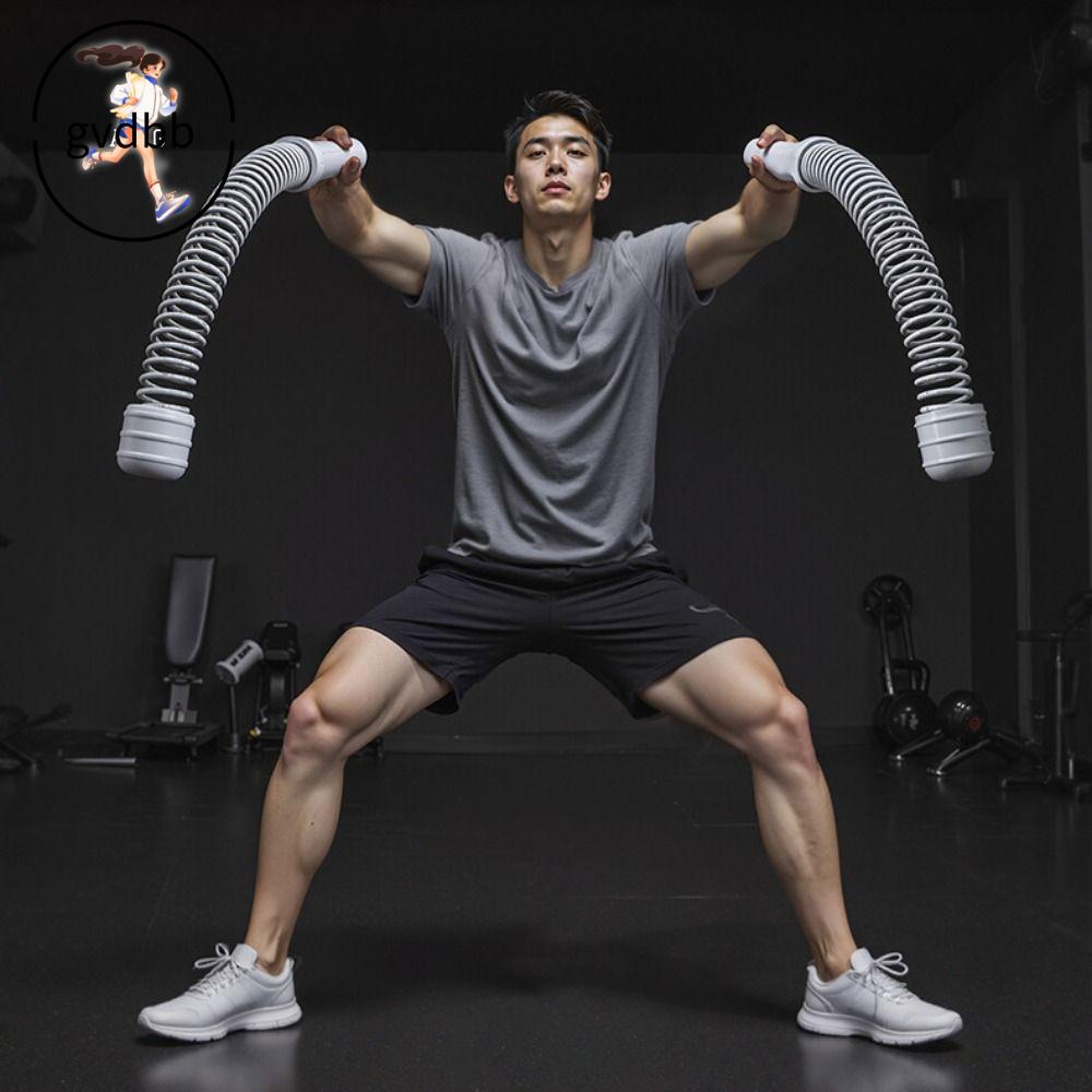 GVDBB Thép không gỉ Dây tập thể dục Lò xo thay thế Phục hồi Dây chiến đấu không dây Dụng cụ thể dục thể thao Đa chức năng Dây tập sức mạnh cánh tay Bài tập mở rộng