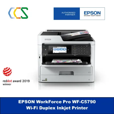 [Ready Stock] Epson WorkForce Pro WF C5790 WiFi Duplex All in One Business Inkjet Printer WFC5790 WFC 5790 C5790 WF-C5790