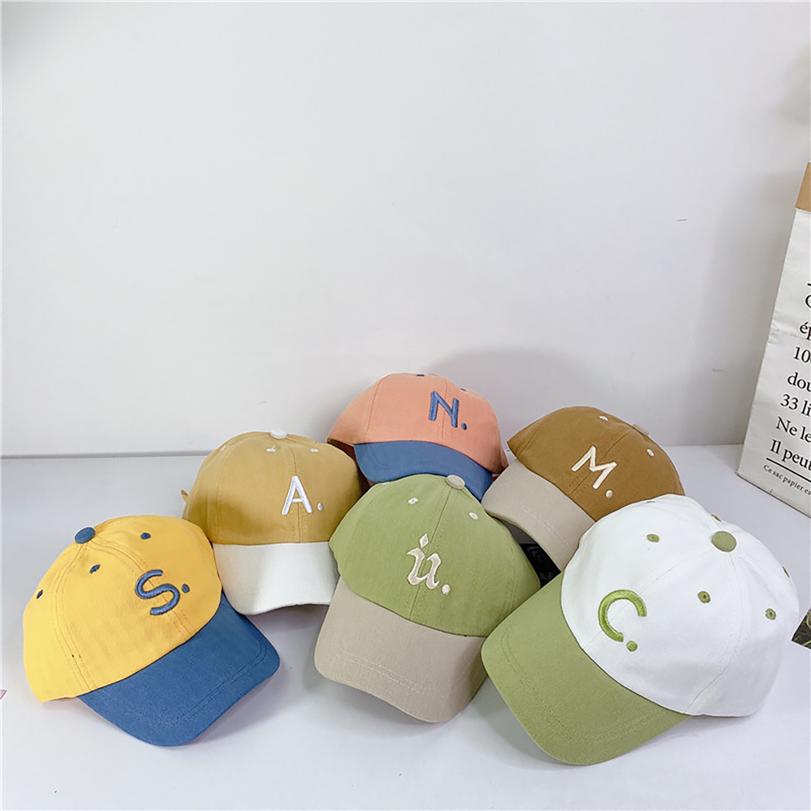 Cap Letter Breathable Casual Kids Adjustable Baseball Cap for Outdoor