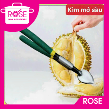 Dụng cụ khui sầu riêng bằng thép cứng chắc, kềm tách múi sầu riêng - Kìm khui sầu riêng đa năng tiện dụng
