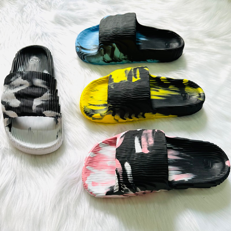 Dép ADILETTE 23 Dép đúc DAS nguyên khối quai ngang nam nữ hàng loại 1 CLC, đế hack chiều cao 3cm, dép bánh mì siêu nhẹ