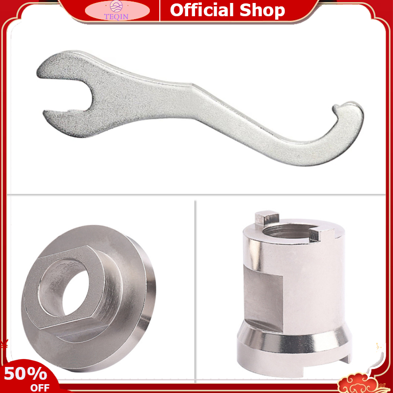TEQIN toy new Bike Bottom Bracket Remover Tool Fixed Headset Wrench For Disassembling Bicycle Bottom Axles Bike Maintenance 3S5S ราคา 61 บาท*ส่งฟรี