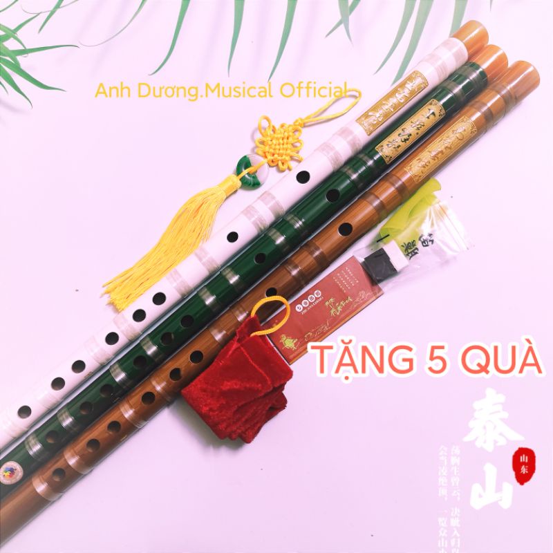 Sáo dizi nạm ngọc-Sáo Trúc Trung Hoa giá tốt nhất tặng 5 quà 