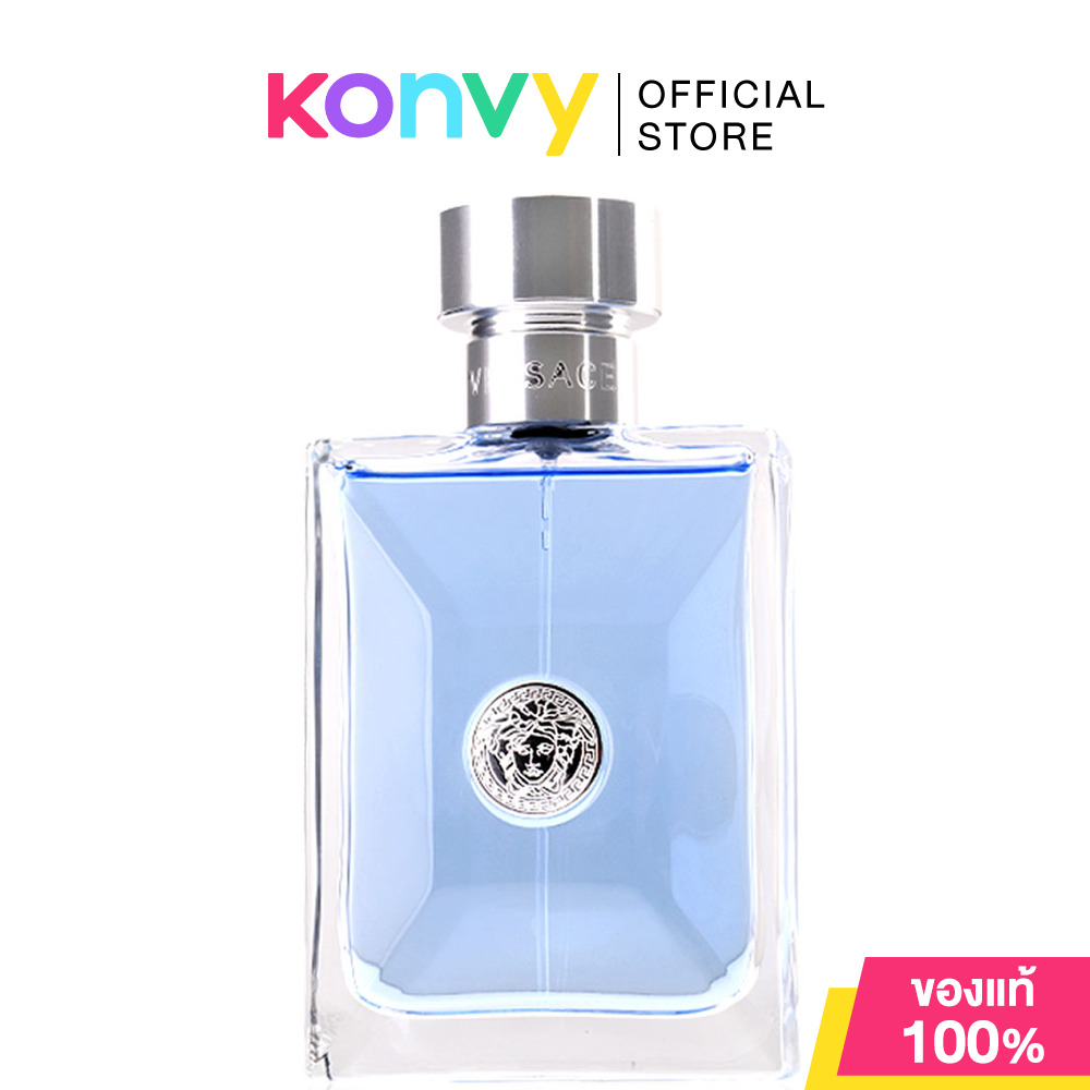 Versace Pour Homme EDT [30ml/50ml/100ml] น้ำหอมเวอร์ซาเช่สำหรับผู้ชาย ในสไตล์ Aromatic (ของแท้ 100%) ราคา 2,295 บาท*ส่งฟรี