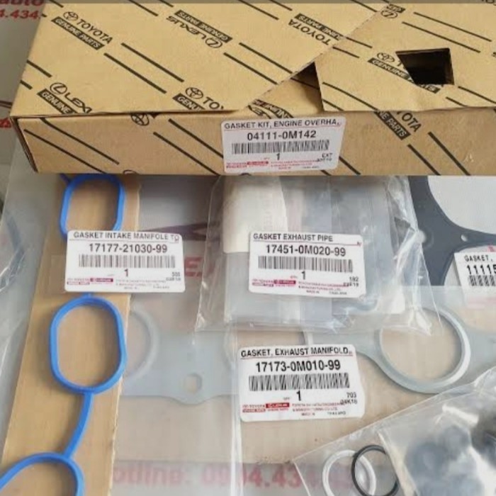 paking ful set Yaris Lele 1NZ 2014-keatas 04111-0M142 Harga 2,330,000 rupiah*Gratis Ongkir