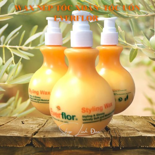 Wax tạo nếp tóc uốn everflor, wax tạo kiểu tóc 250ml