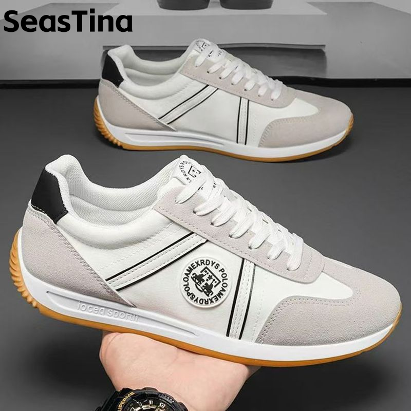 SeasTina รองเท้าผ้าใบสำหรับผู้ชายที่สามารถเลือกหลายสีเพื่อเสริมสร้างสไตล์ ราคา 185 บาท*ส่งฟรี