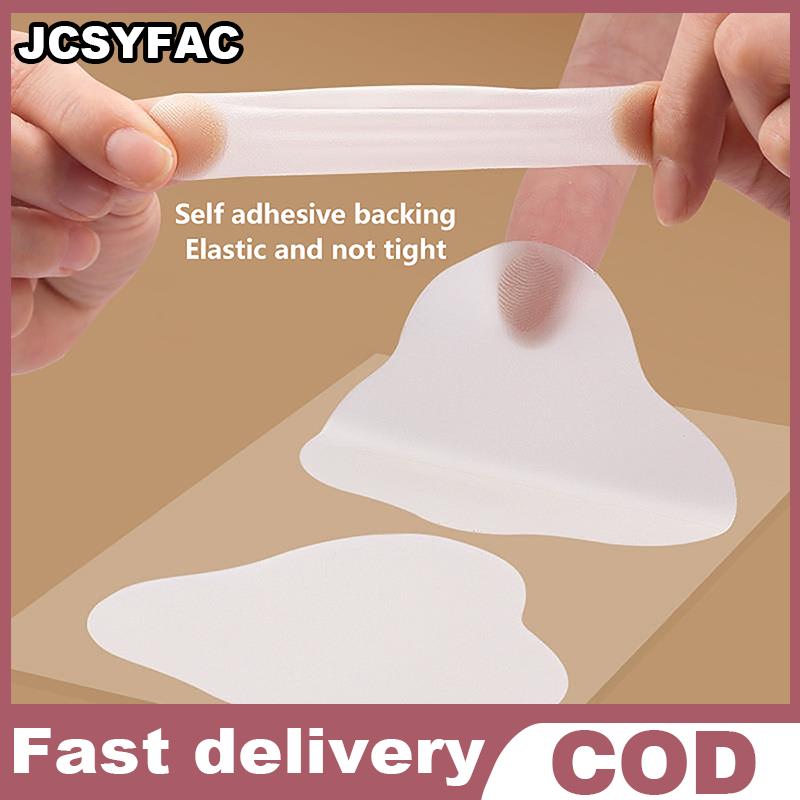 JCSYFAC 1คู่ บอร์ดสติกเกอร์กันแรงเสียดทานโปร่งใสที่มองไม่เห็นแผ่นป้องกันการสึกหรอแผ่นป้องกันนิ้วเท้าส้นเท้าป้องกันพุพองการดูแลเท้า ราคา 23 บาท*ส่งฟรี