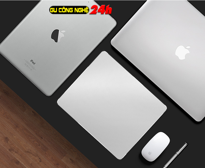 Miếng Lót Chuột Mi-Pad Bằng Nhôm Nguyên Khối