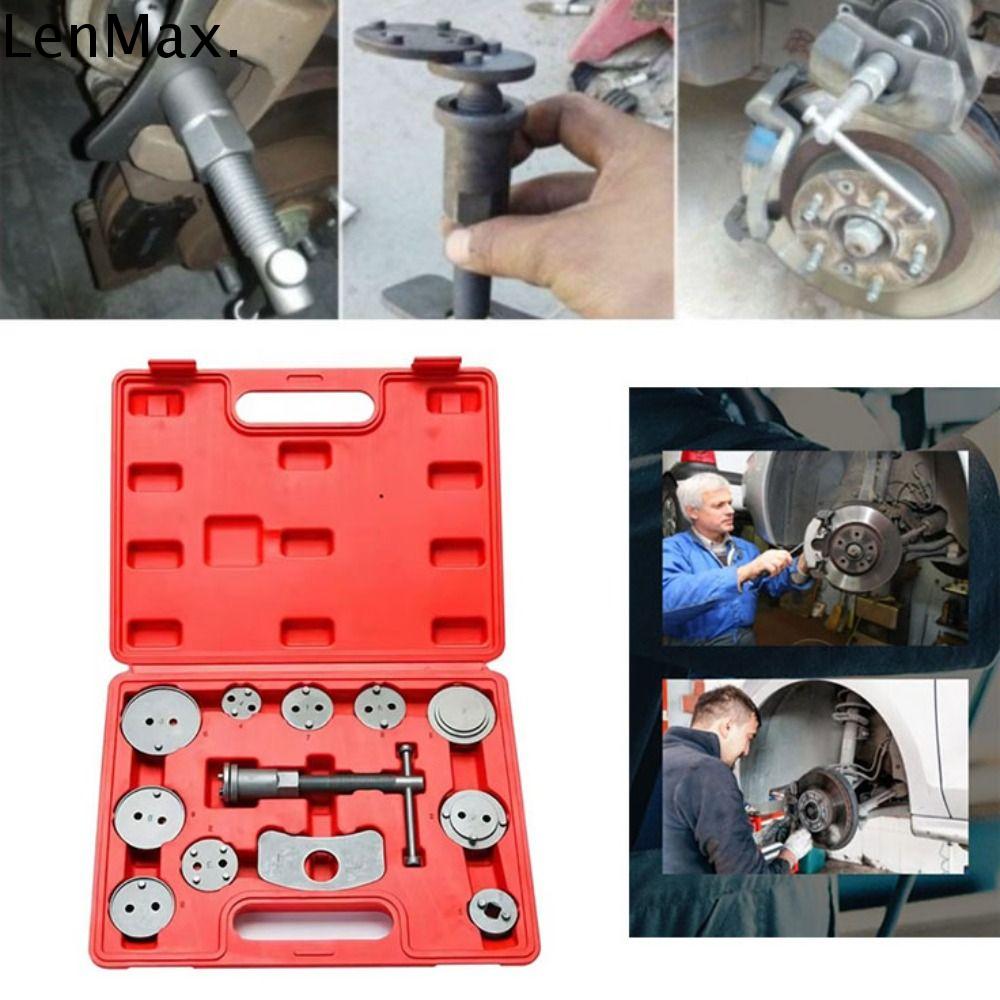 LENMAX. Dụng cụ sửa chữa ô tô Bộ dụng cụ kẹp phanh đĩa Cuộn lại piston Điều chỉnh xi lanh Dụng cụ quay lại kẹp phanh Công cụ chuyên nghiệp Phổ quát Máy nén piston phanh đĩa Sửa chữa ô tô