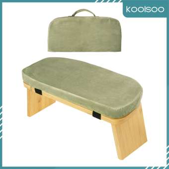 Koolsoo Thiền ghế băng ghế dự bị thoải mái cho quỳ hoặc ngồi yoga băng ghế dự bị