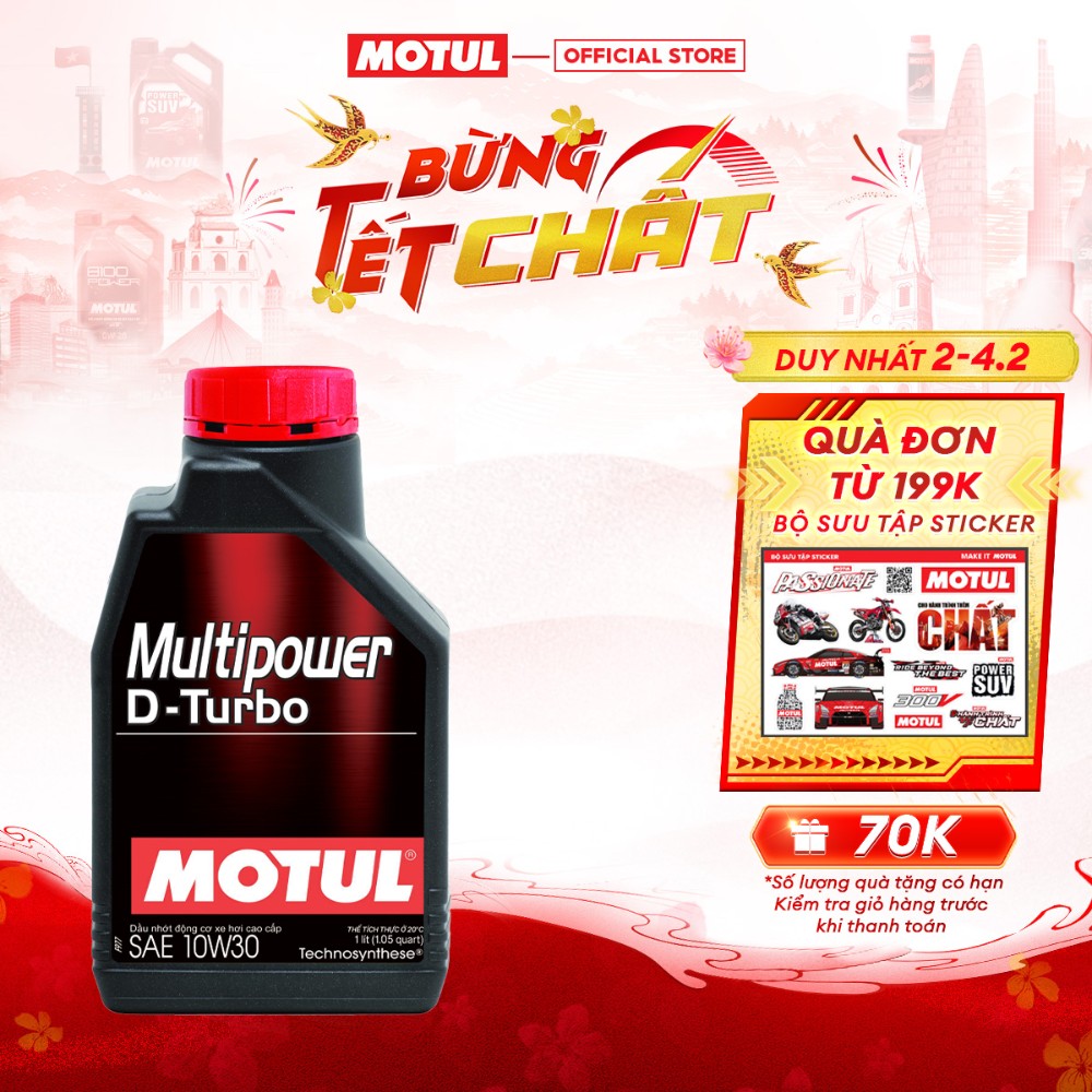 Dầu nhớt xe ô tô MOTUL MULTIPOWER PLUS 5W30 SP 4L