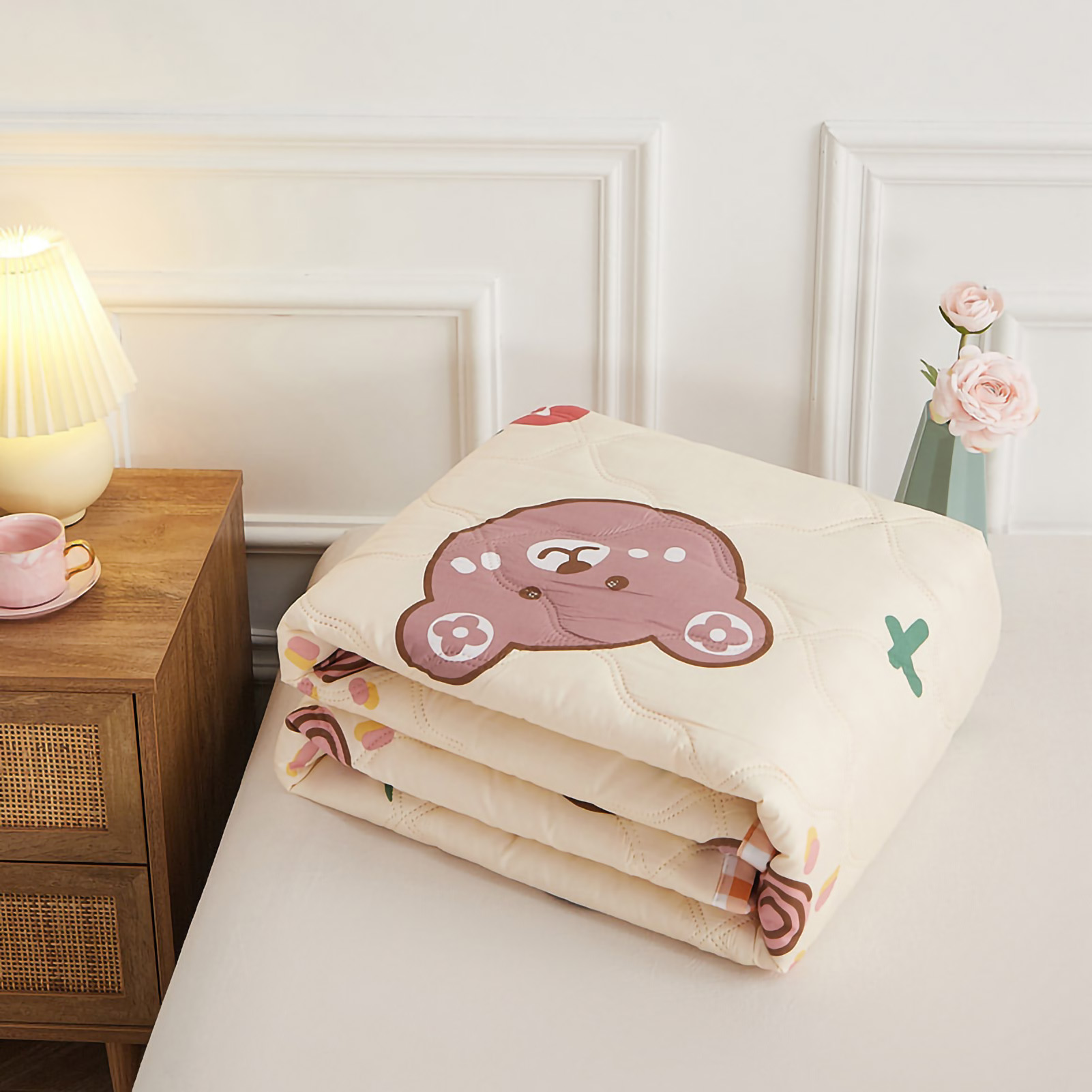 Aunmas mùa hè khí hậu hệ thống cunitioner từ đôi chiếu sáng Duvet cho nhà làm việc sáng Polyester xe (150x200cm)