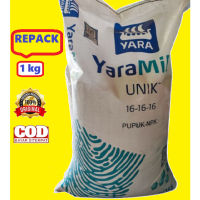 Yara UNIK Pupuk NPK 16-16-16 Repack 1 kg