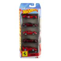 Hot Wheels JLN12 Rosso 5-pack (Ferrari) (#17027)